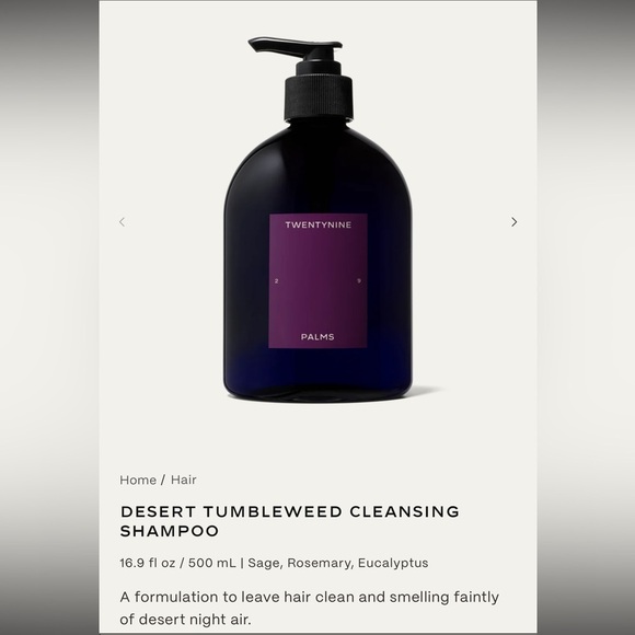 Twenty Nine Palms Shampoo - Picture 1 of 5